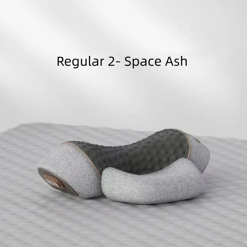 Almohada Cervical Ergonómica con Masaje, Calor y Vibración | Alivio para Cuello y Espalda