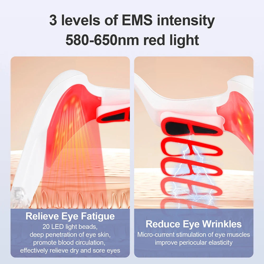 Masajeador Eléctrico de Ojos 650nm