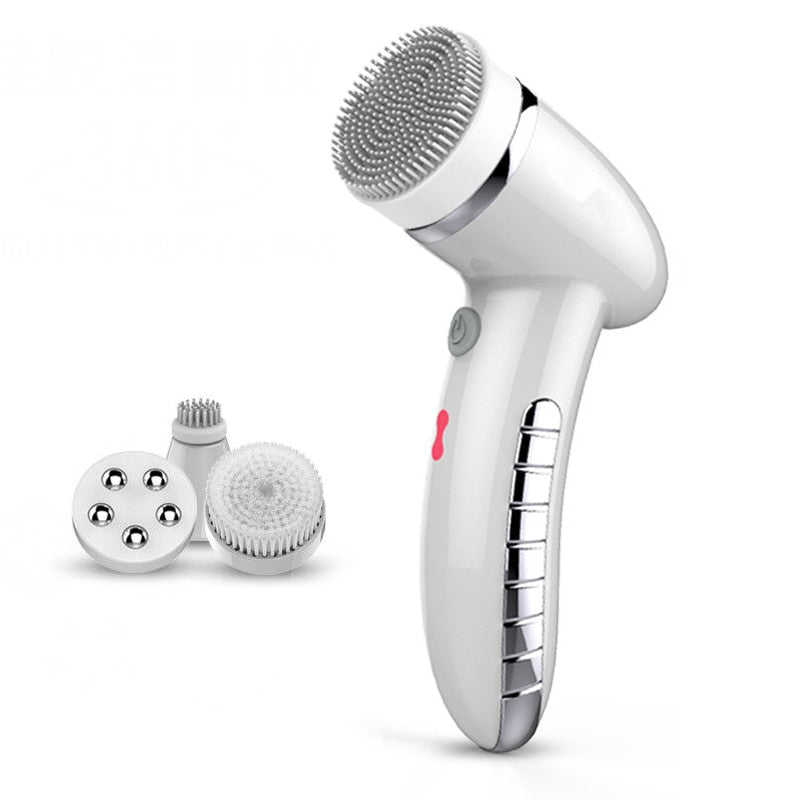 Cepillo Limpiador Facial 4 en 1